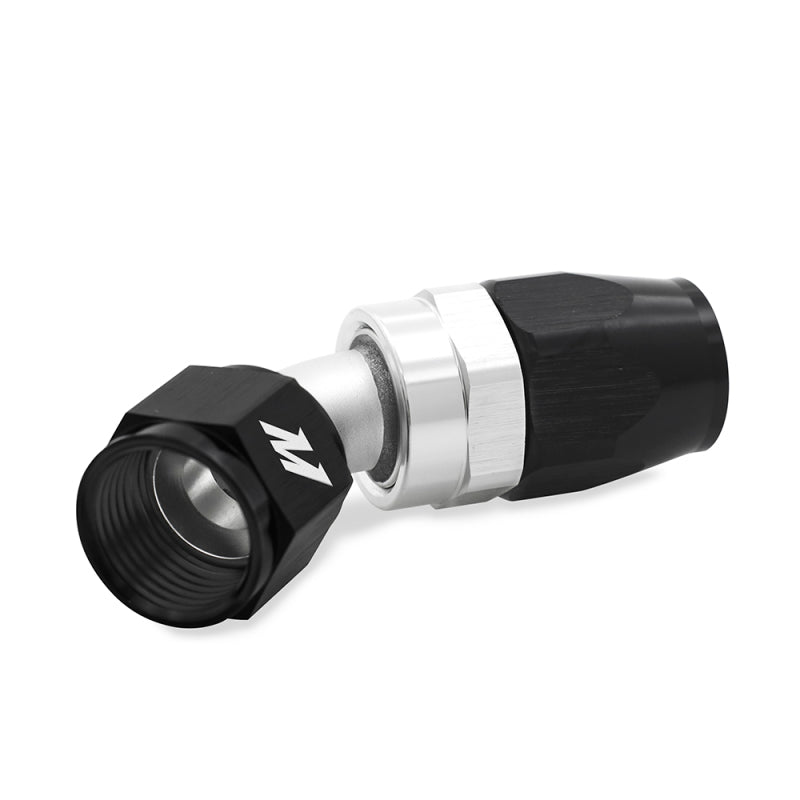 Mishimoto Aluminum 12AN 45 Degree Fitting Black Finish