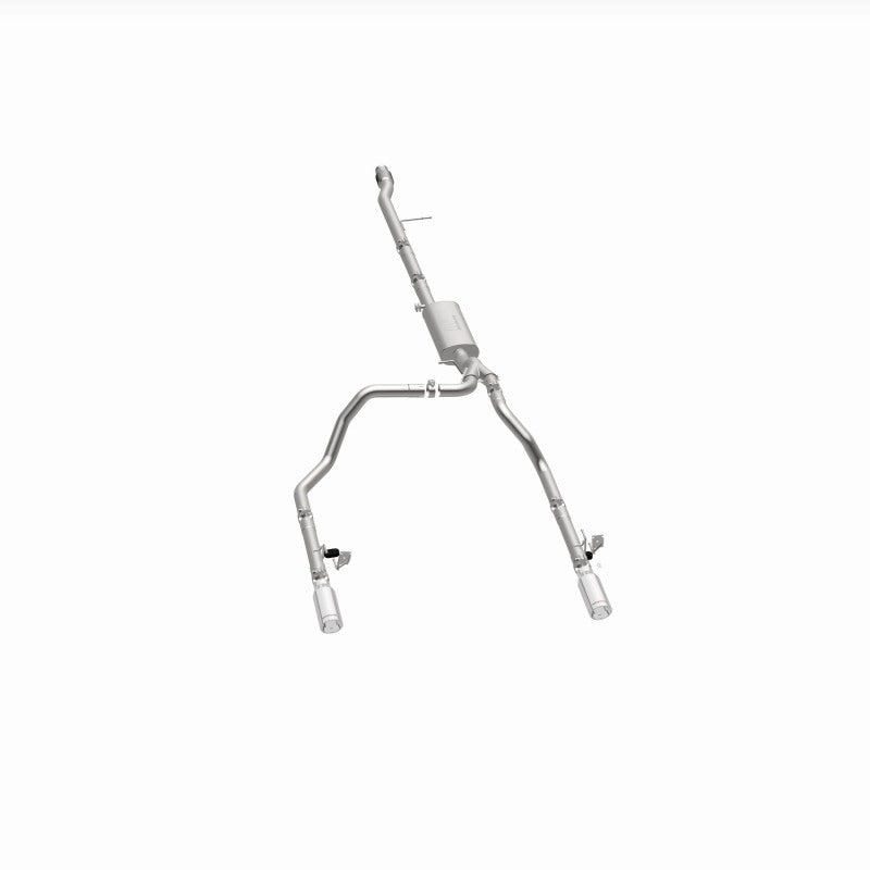 Magnaflow Street Series Dual Exit Exhaust for 2019-2024 Chevy Silverado 1500 V8 5.3L/V6 4.3 with Polished Tips - OneFastShop