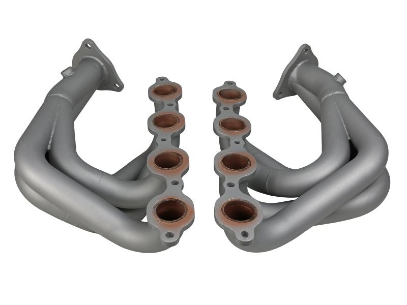 aFe Twisted 304SS Header with Titanium Ceramic Coating - Chevy Corvette (C8) 6.2L V8