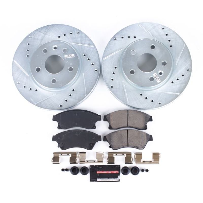 PowerStop Z23 Evolution Sport Front Brake Kit - Chevrolet Cruze / Sonic 2011-2019