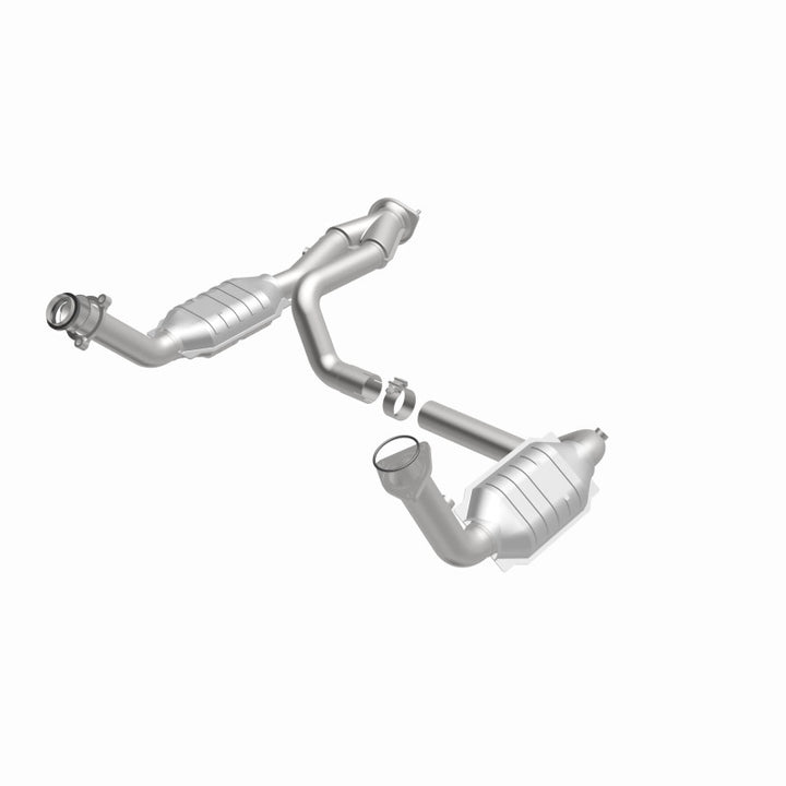Magnaflow Direct Fit Y-Pipe Assembly 2wd for 02-06 Cadillac Truck 5.3L Dual Converter Compatible with Chevy Truck 99-07 - OneFastShop