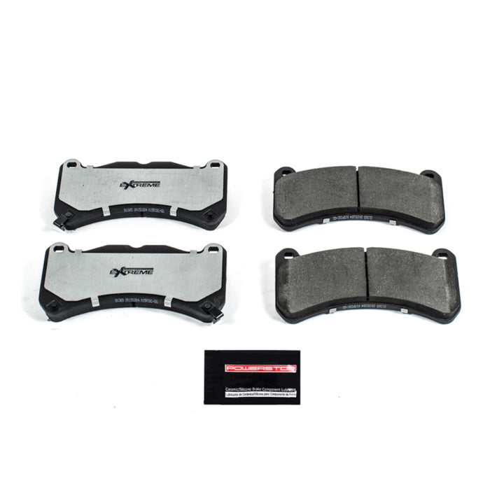 PowerStop Z26 Extreme Street Brake Pads with Hardware for 13-14 Ford Mustang - OneFastShop