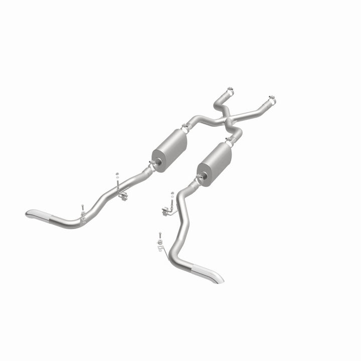 MagnaFlow Cat-Back Exhaust System for 66-67 Ford Bronco 4.7L - OneFastShop