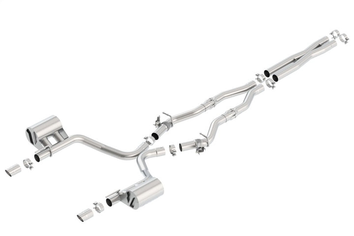 Borla ATAK Catback Exhaust for 2017 Dodge Charger R/T 5.7L - MDS Valves Only