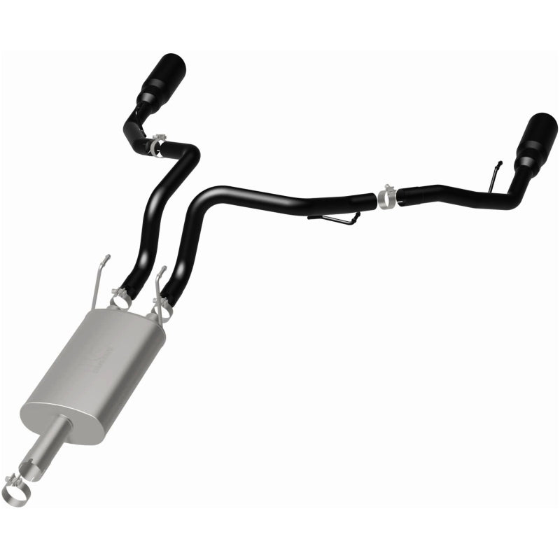 Magnaflow Performance Exhaust System Black Stainless Dual Split Rear Exit for 09-15 Dodge Ram 1500 V8