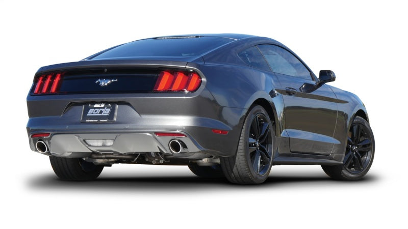 Borla Atak Rear Section with 2.25in Pipe & 4in Tip - Ford Mustang 2.3L EcoBoost 15-17 - OneFastShop