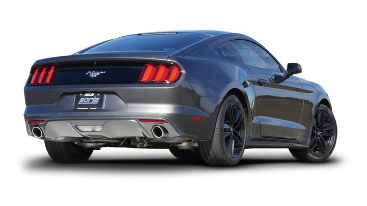 Borla Atak Rear Section with 2.25in Pipe & 4in Tip - Ford Mustang 2.3L EcoBoost 15-17 - OneFastShop
