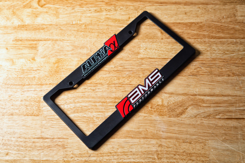AMS Performance License Plate Frame - Alpha