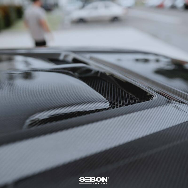Seibon RR-Style Carbon Fiber Hood for Toyota Tundra/Sequoia 22-24/23-24