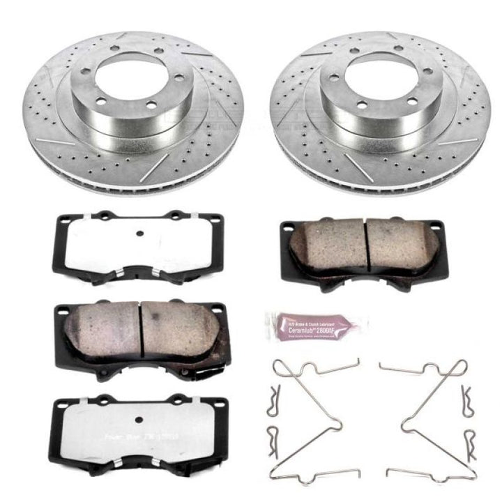 PowerStop Z36 Truck & Tow Brake Kit for 03-09 Lexus GX470