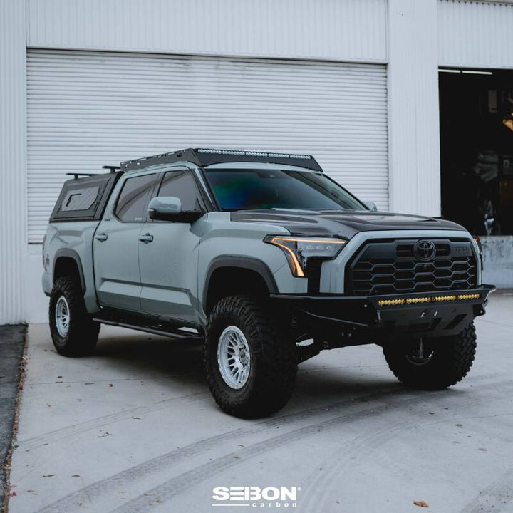 Seibon RR-Style Carbon Fiber Hood for Toyota Tundra/Sequoia 22-24/23-24