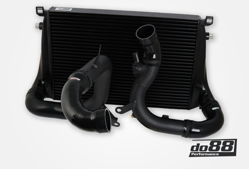 do88 BigPack Intercooler Kit - VAG 2.0 TSI EA888 Gen4 300hp+ - Black Hoses