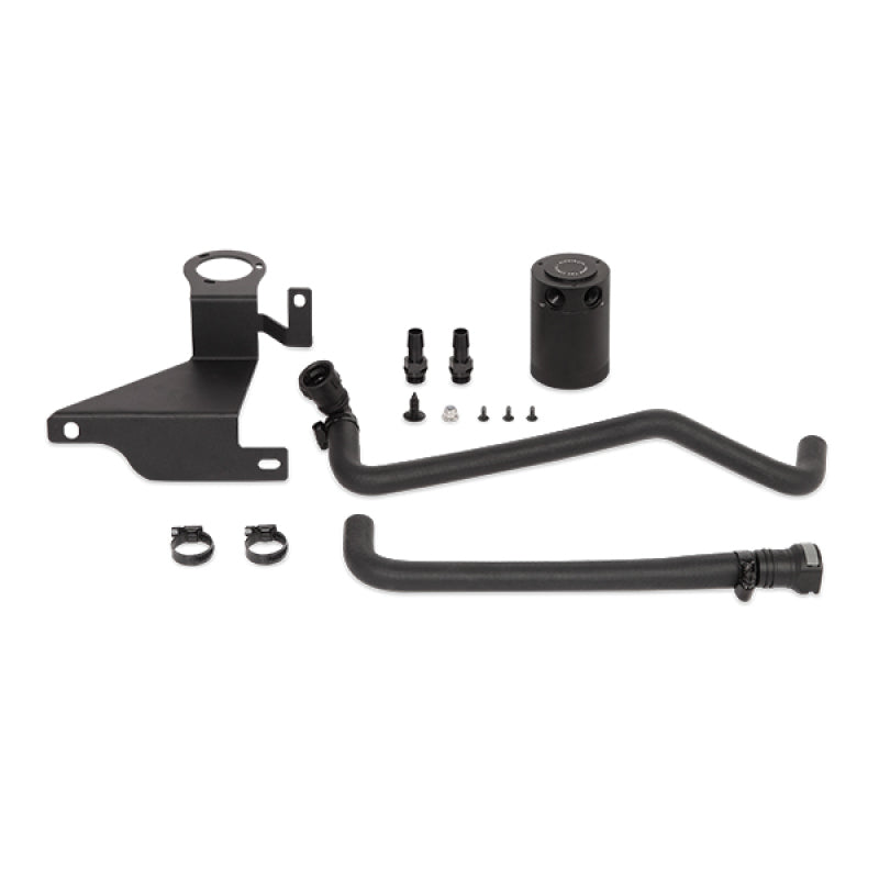Baffled Oil Catch Can Black 2011-2014 Ford F150 V8 - OneFastShop