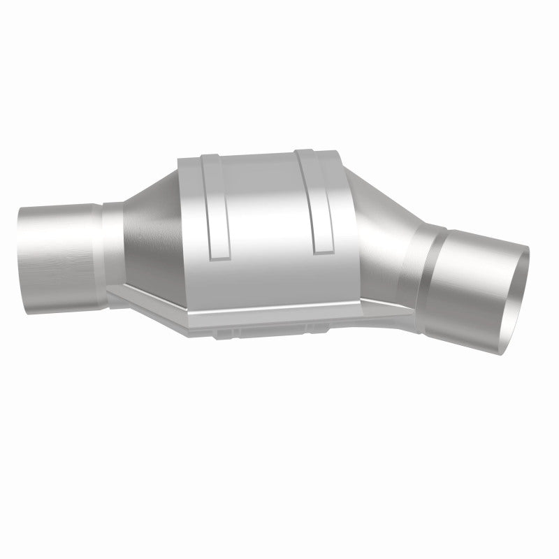 Magnaflow Catalytic Converter Universal 2.50 Angled Inlet OEM Compatible with Multiple Ford and Chevrolet Models - OneFastShop