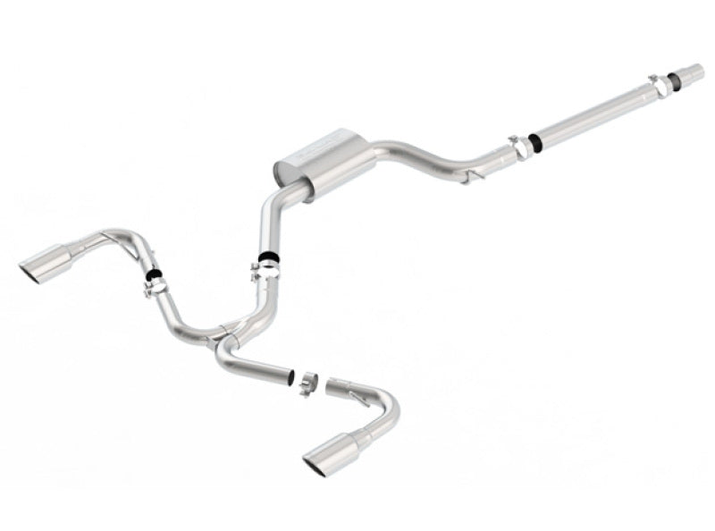 Borla SS S-Type Catback Exhaust for 2018 Volkswagen GTI MK7.5 2.0T AT/MT