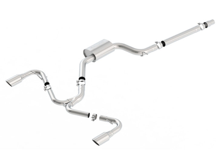 Borla SS S-Type Catback Exhaust for 2018 Volkswagen GTI MK7.5 2.0T AT/MT