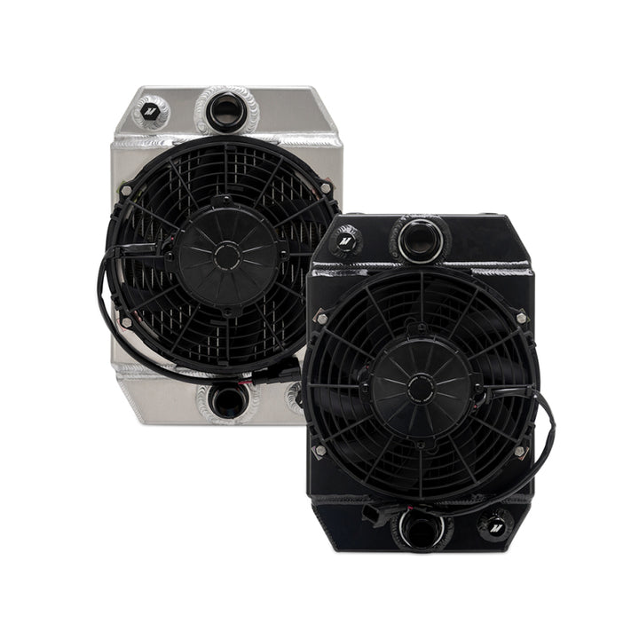 Mishimoto Universal Drag Race Performance Aluminum Radiator - Black - OneFastShop