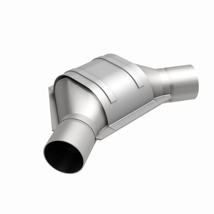 Magnaflow Conv Universal 2.00 Angled In Out OEM Compatible with 1996-2005 Subaru Lincoln Continental and Legacy Models