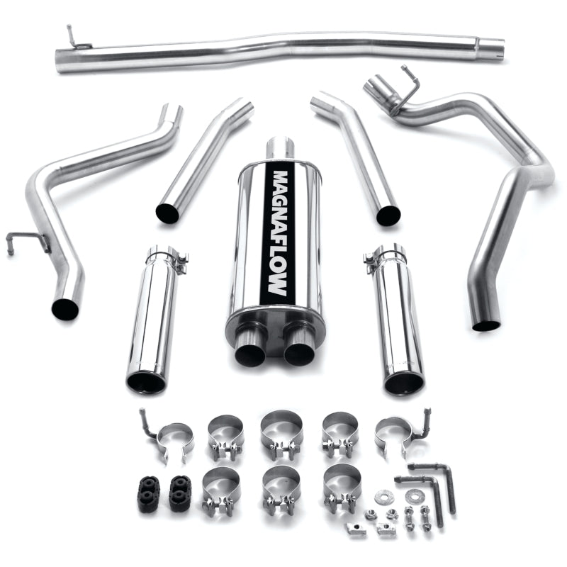 Magnaflow Exhaust System Street Series 3in. Dual Spl for 2005- Dodge Dakota