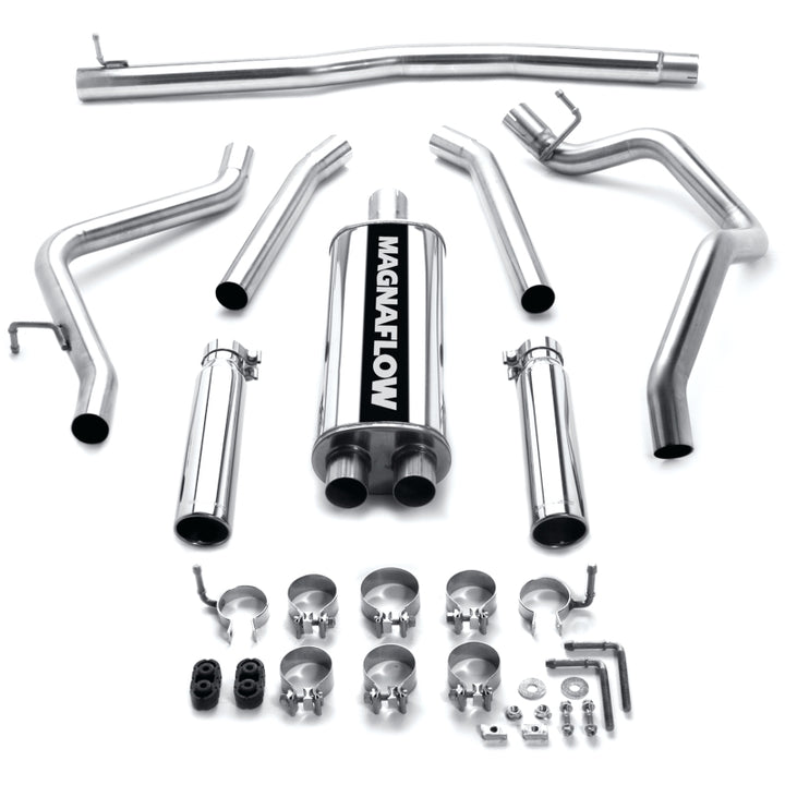 Magnaflow Exhaust System Street Series 3in. Dual Spl for 2005- Dodge Dakota