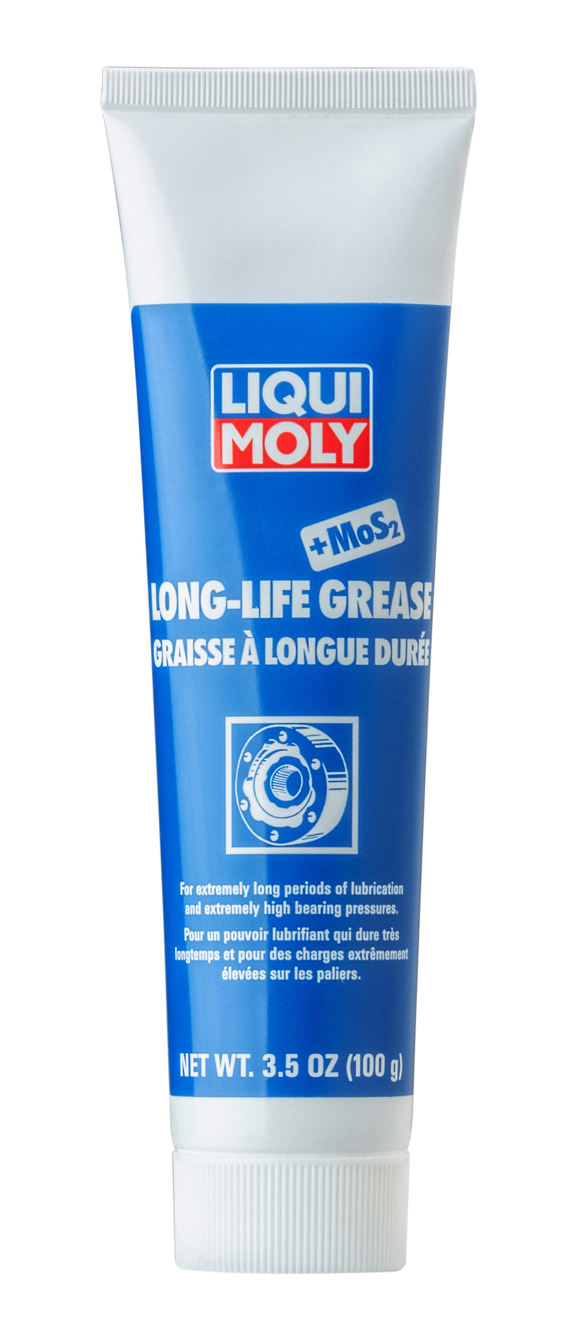 LIQUI MOLY Long-Life Grease + MoS2 100g - Vehicle Compatibility: Various Models