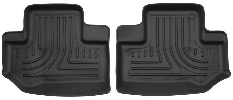 Husky Liners WeatherBeater 2nd Seat Floor Liners - Jeep Wrangler (2 Door) (2011-2018) - Black