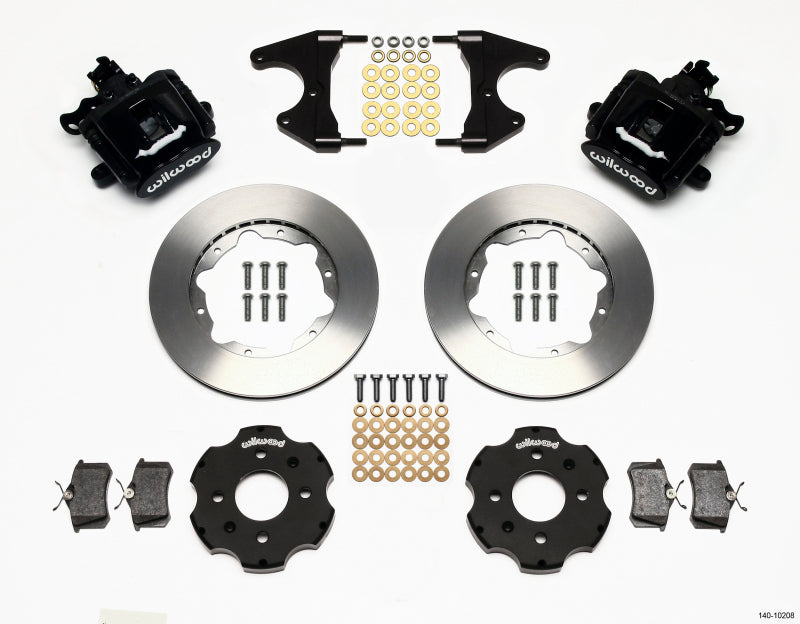 Wilwood Combination Parking Brake Rear Kit 11.00in Drum 2.46 Hub Offset for 1992-2000 Honda Civic Models