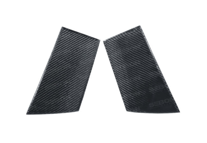 Seibon B-Pillar Carbon Fiber Covers for 09-12 Nissan 370Z - OneFastShop