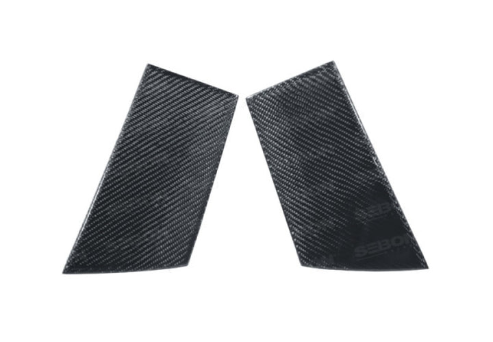 Seibon B-Pillar Carbon Fiber Covers for 09-12 Nissan 370Z - OneFastShop