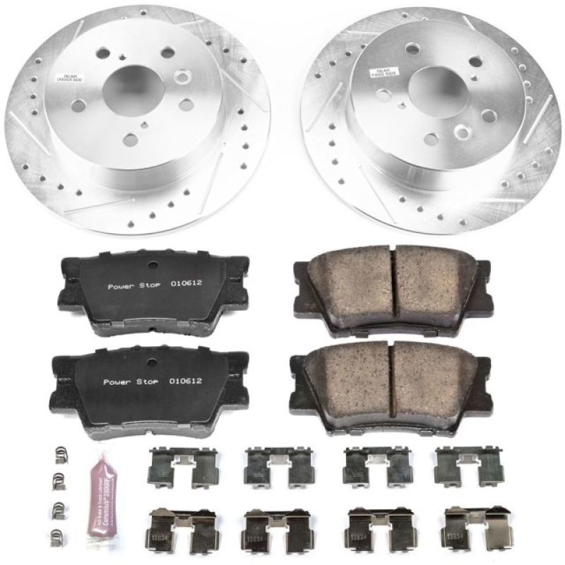 PowerStop Z23 Evolution Sport Brake Kit for 18-24 Toyota Camry Rear Upgrade