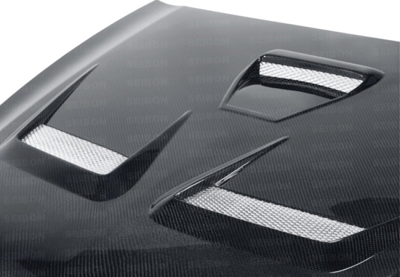 Seibon CW-Style Carbon Fiber Hood for 04-08 Acura TL - OneFastShop