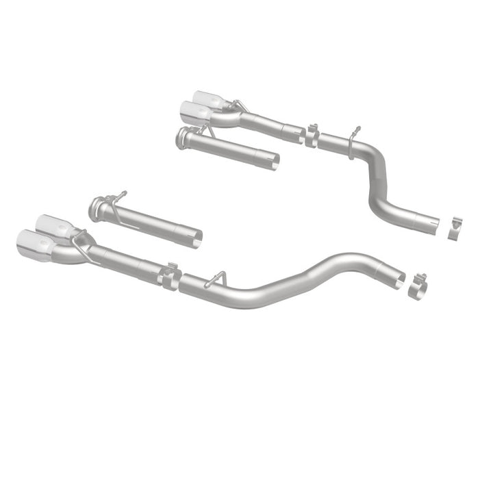 MagnaFlow Axle-Back – SS 2.5 in. Quad Split Rear 3.5 in. Tip for 2015 Dodge Challenger R/T 5.7L