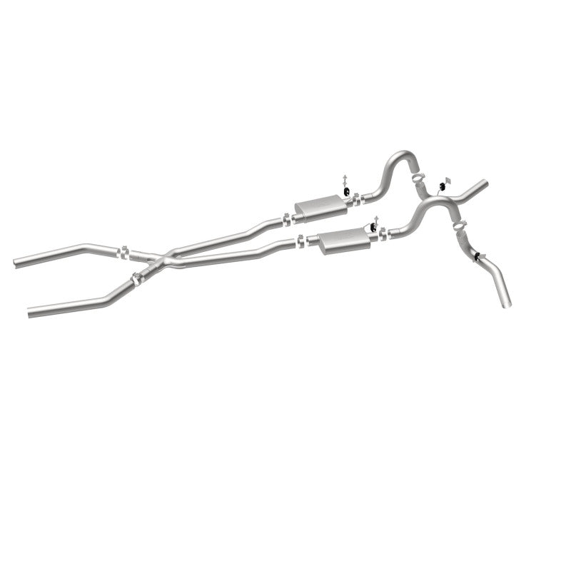 Magnaflow Street Series Exhaust System - GM A-Body 3inch - 64-67 Buick Skylark, Special, Chevrolet Chevelle, El Camino, Malibu, Monte Carlo, Oldsmobile, Pontiac GTO - OneFastShop