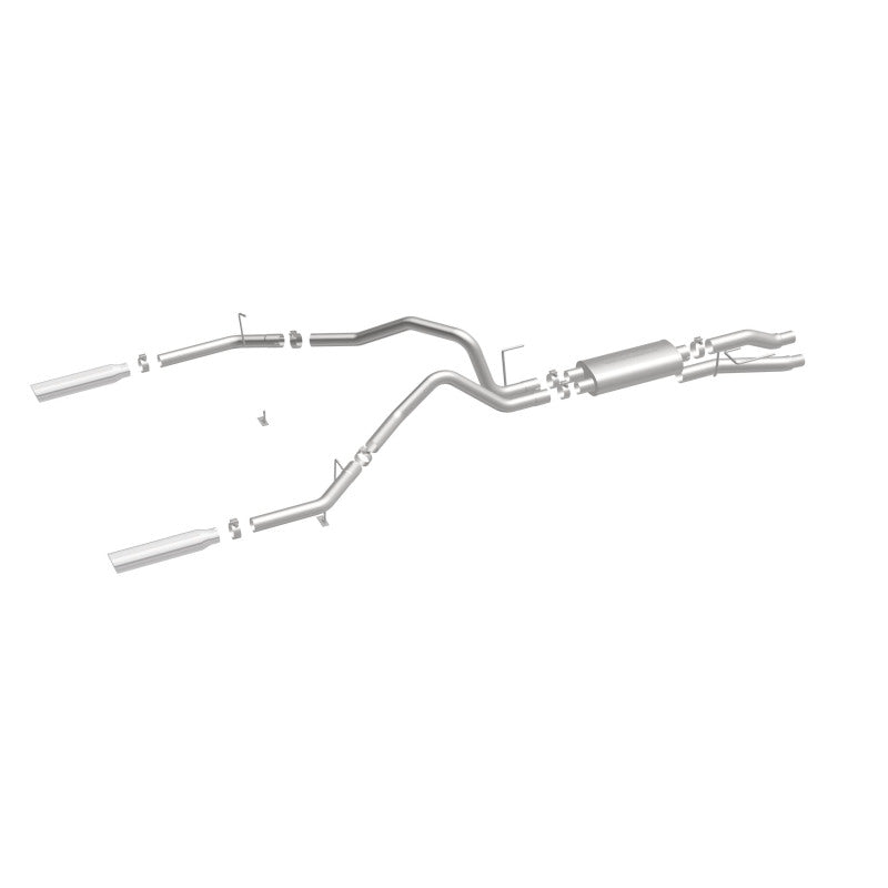 MagnaFlow SYS C/B 09 F-150 EC-CC/SB Dual Split Exhaust