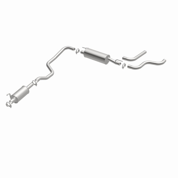 MagnaFlow BRE Exhaust Kit Complete Direct Fit Replacement for 1985–1993 Volvo 244 245 240 2.3L - OneFastShop