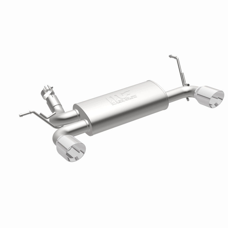 Magnaflow Street Series Axle-Back Exhaust System for 07-14 Jeep Wrangler JK 3.8/3.6L Stainless Steel - OneFastShop