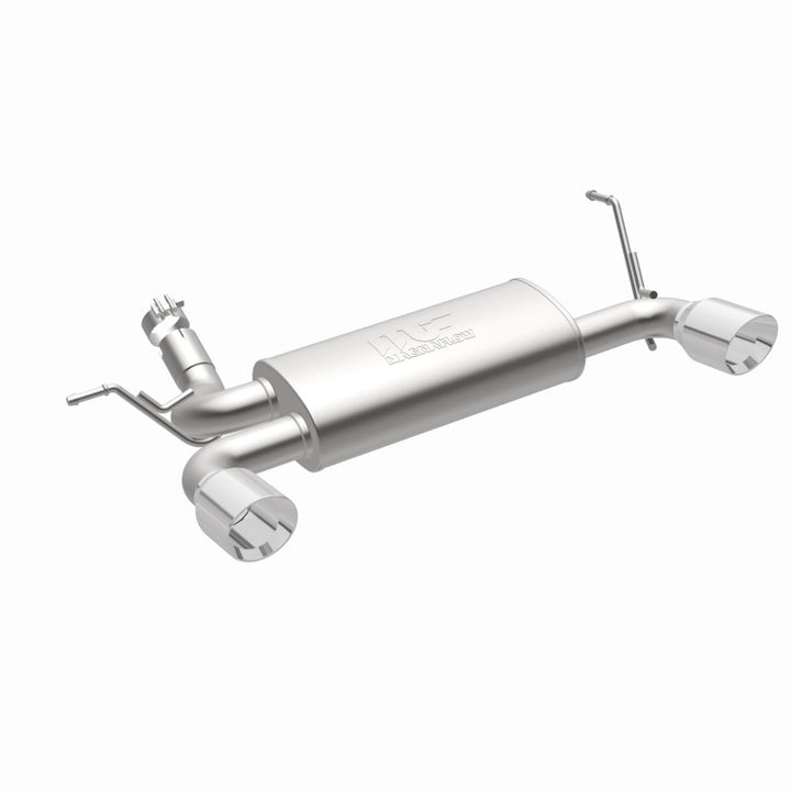 Magnaflow Street Series Axle-Back Exhaust System for 07-14 Jeep Wrangler JK 3.8/3.6L Stainless Steel - OneFastShop