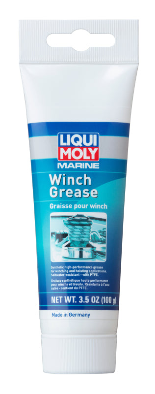 LIQUI MOLY Marine Winch Grease 100g Synthetic High Performance PTFE Lubricant Seawater Resistant