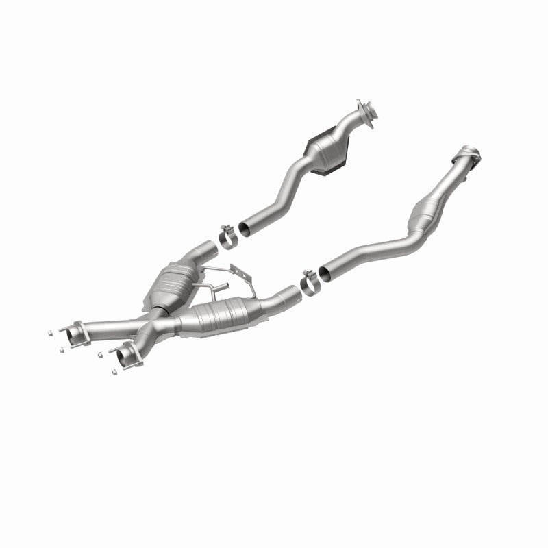 Magnaflow Conv DF Mustang X-Pipe 94-95 Street Direct-Fit for 1994-1995 Ford Mustang GT GTS SVT Cobra