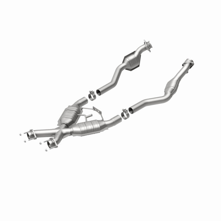 Magnaflow Conv DF Mustang X-Pipe 94-95 Street Direct-Fit for 1994-1995 Ford Mustang GT GTS SVT Cobra