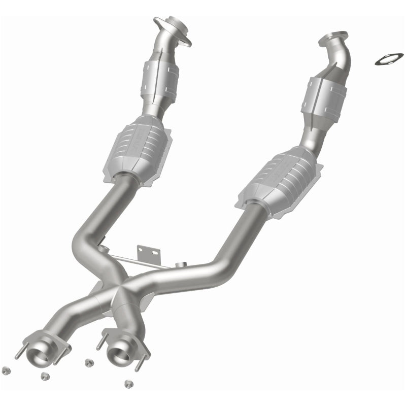 Magnaflow Direct-Fit Catalytic Converter 441112 for 96-98 Ford Mustang SVT Cobra California - OneFastShop