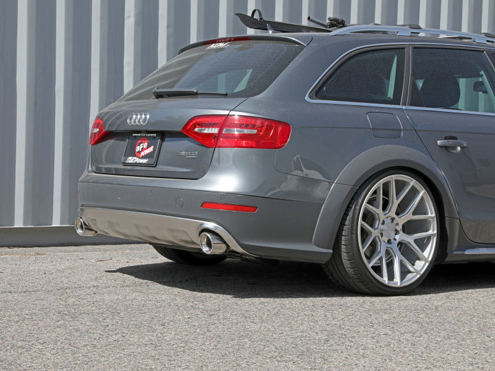 Afe MACH Force-Xp Stainless Steel Axle-Back Exhaust for Audi Allroad L4 (13-16)