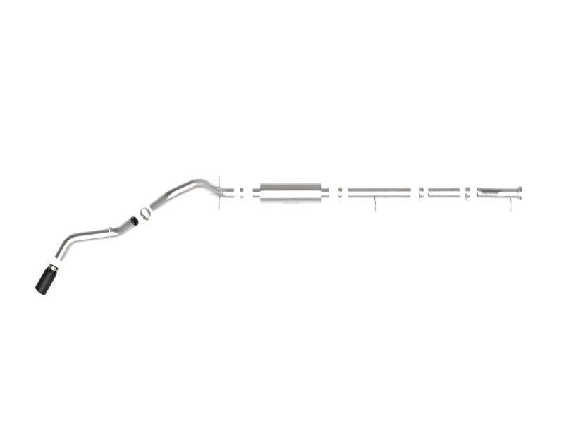 aFe Apollo GT Series 4in 409SS Cat-Back Exhaust 20-21 GM 2500/3500HD V8-6.6L L8T Black Tip - OneFastShop