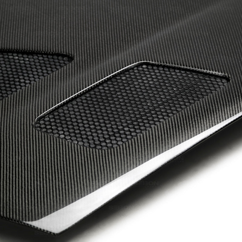 Seibon TR Style Carbon Fiber Hood for 93-98 Toyota Supra JZA80L