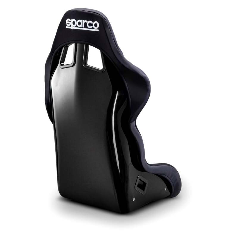 Sparco EVO L QRT X Fiberglass Racing Seat - Size Large - Black, image 2