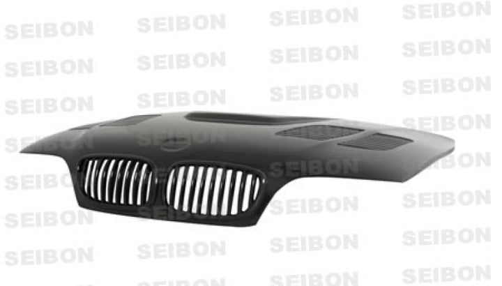 Seibon GTR-Style Carbon Fiber Hood for 02-05 BMW E46 2dr - OneFastShop