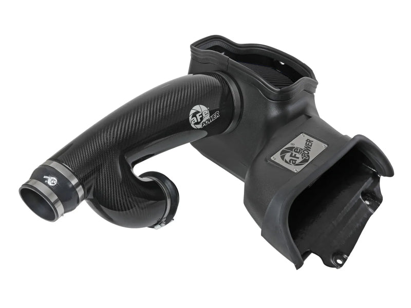 aFe Track Series Carbon Fiber Cold Air Intake System with Black Pro 5R Filter for 2021-2024 Ford F150 Raptor