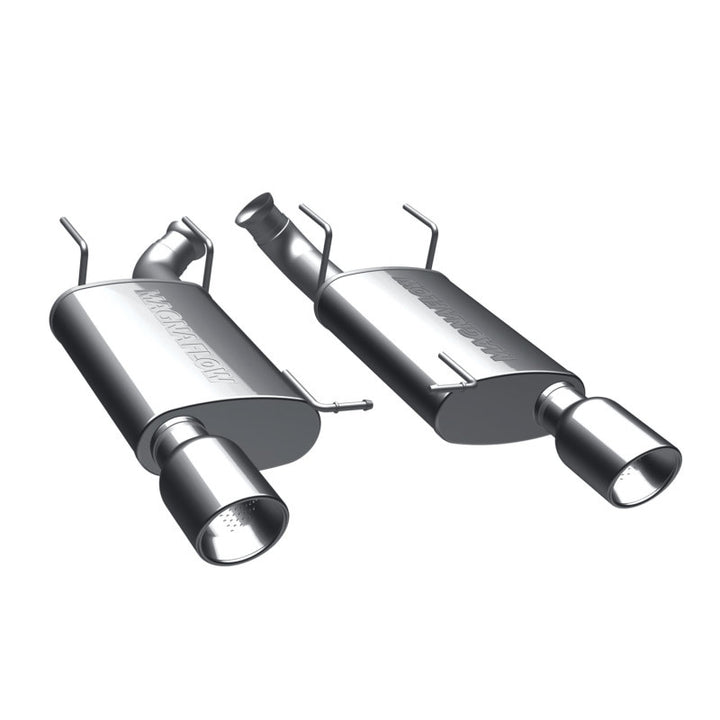Magnaflow Street Series Axle-Back Exhaust System for 2011 Ford Mustang 3.7L - OneFastShop
