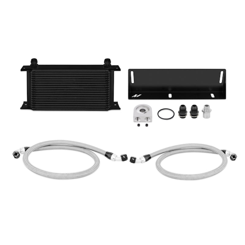 Mishimoto Oil Cooler Kit 79-93 Ford Mustang 5.0L Black - OneFastShop