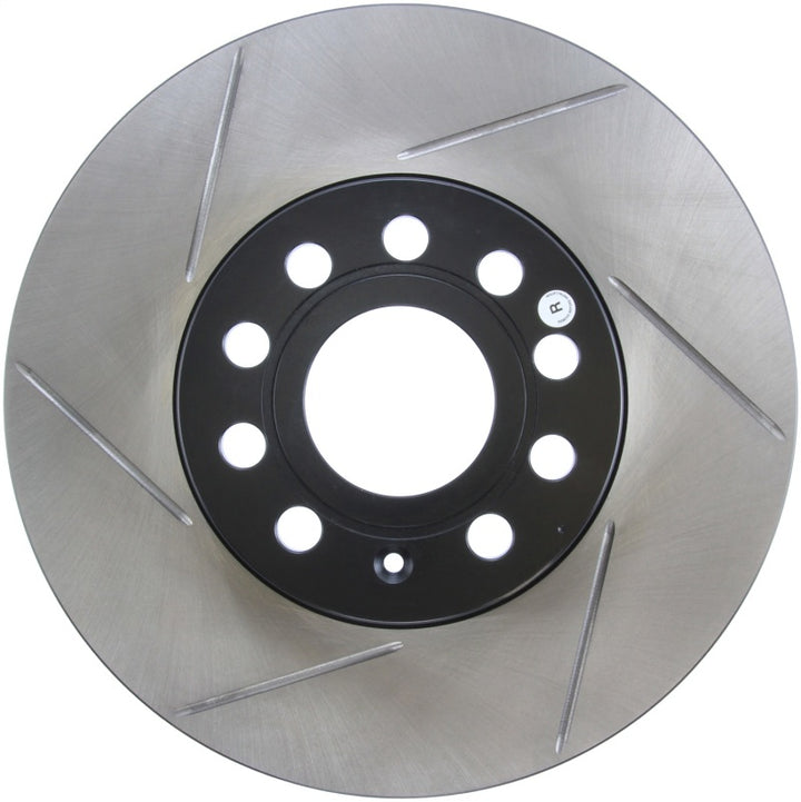 StopTech Power Slot Front Left Slotted Rotor for VW Jetta 2005–2010 (except Wagon) - OneFastShop